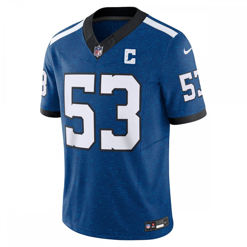 Shaquille Leonard Indianapolis Colts Nike Vapor F.U.S.E. Limited Jersey - Blue-GridironStore